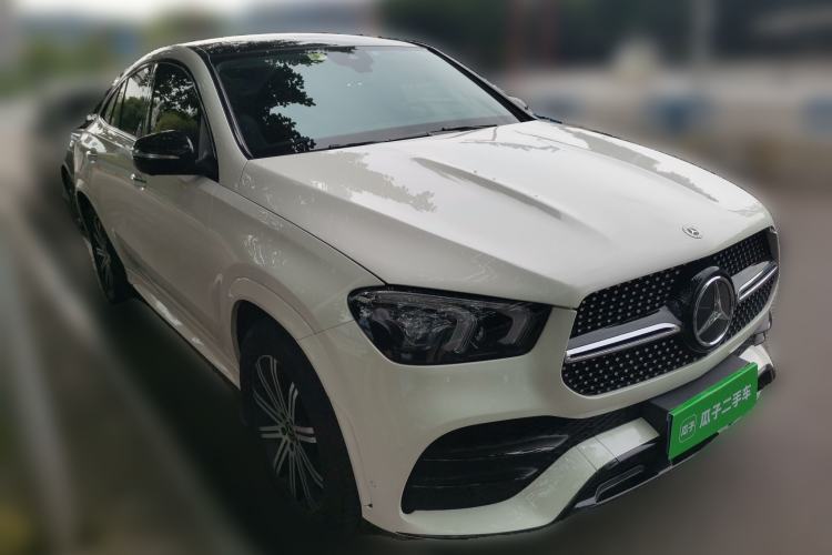 Used Mercedes-Benz GLE Coupe 2020 GLE 350 4MATIC Coupe SUV Luxury Model Front Right 45 Deg