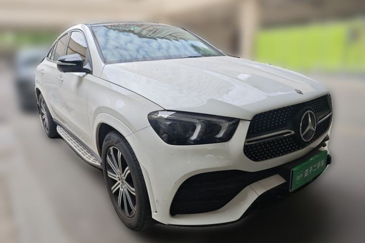 Used Mercedes-Benz GLE Coupe 2020 GLE 350 4MATIC Coupe SUV Luxury Model Front Right 45 Deg