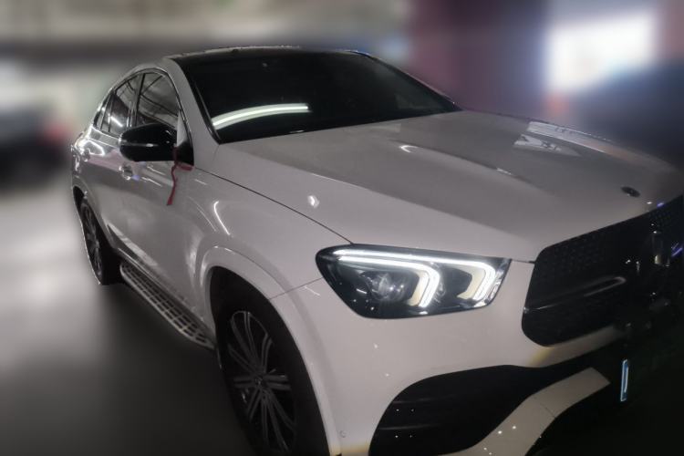 Used Mercedes-Benz GLE Coupe 2020 GLE 350 4MATIC Coupe SUV Luxury Model Front Right 45 Deg