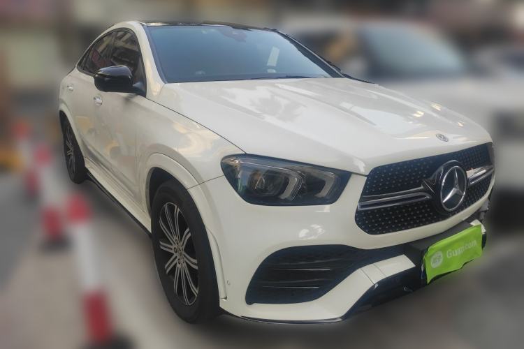 Used Mercedes-Benz GLE Coupe 2020 GLE 350 4MATIC Coupe SUV Luxury Model Front Right 45 Deg