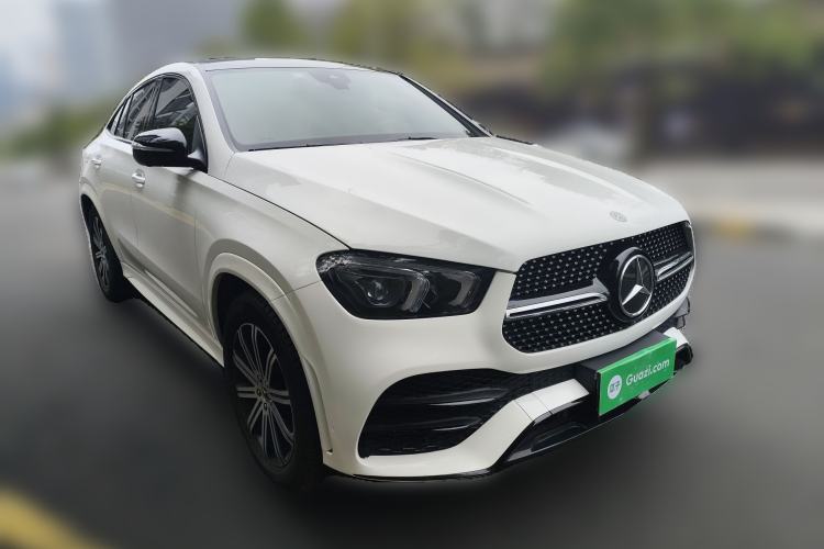 Used Mercedes-Benz GLE Coupe 2020 GLE 350 4MATIC Coupe SUV Luxury Model Front Right 45 Deg