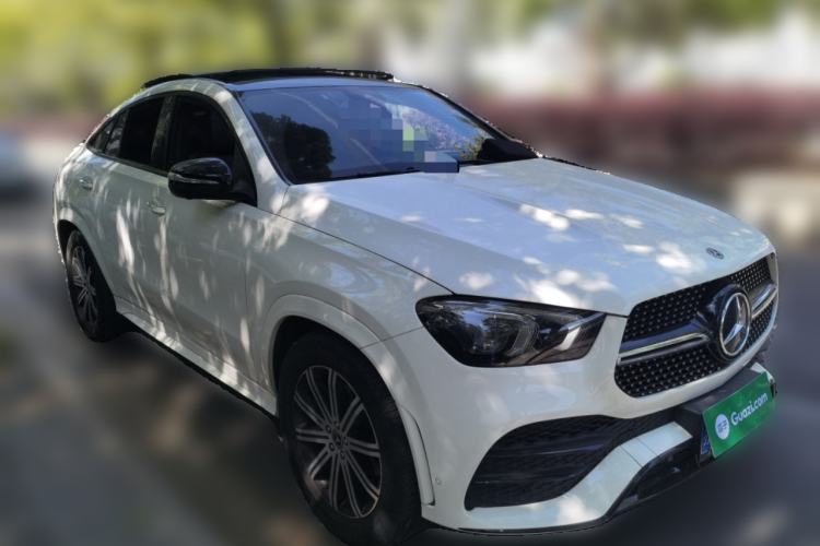 Used Mercedes-Benz GLE Coupe 2020 GLE 350 4MATIC Coupe SUV Luxury Model Front Right 45 Deg