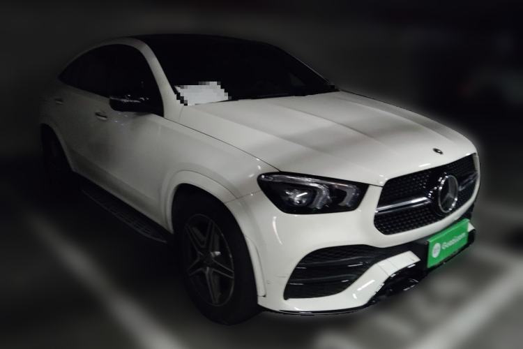 Used Mercedes-Benz GLE Coupe 2020 GLE 450 4MATIC Coupe SUV Luxury Model Front Right 45 Deg