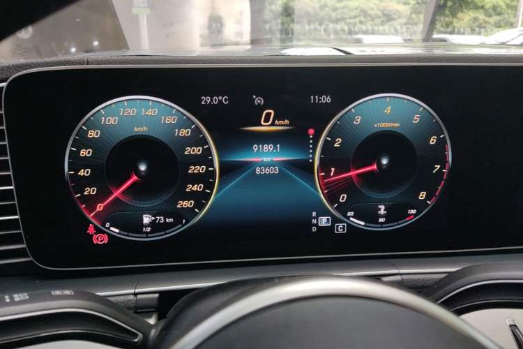 Used Mercedes-Benz GLE Coupe 2020 GLE 350 4MATIC Coupe SUV Luxury Model Instrument Cluster