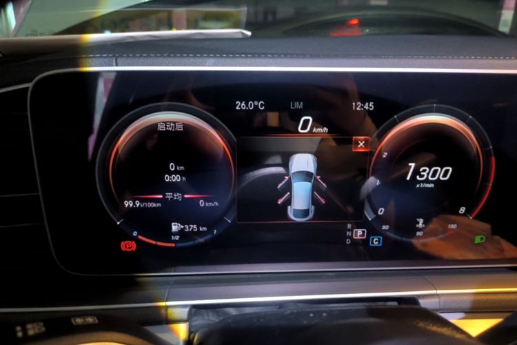 Used Mercedes-Benz GLE Coupe 2020 GLE 350 4MATIC Coupe SUV Luxury Model Instrument Cluster