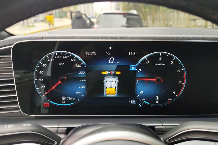 Used Mercedes-Benz GLE Coupe 2020 GLE 350 4MATIC Coupe SUV Luxury Model Instrument Cluster