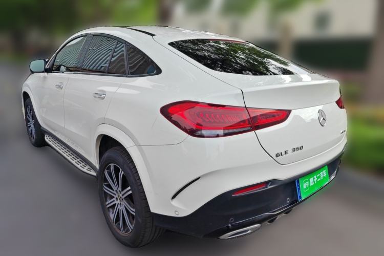 Used Mercedes-Benz GLE Coupe 2020 GLE 350 4MATIC Coupe SUV Luxury Model Rear Left 45 Deg