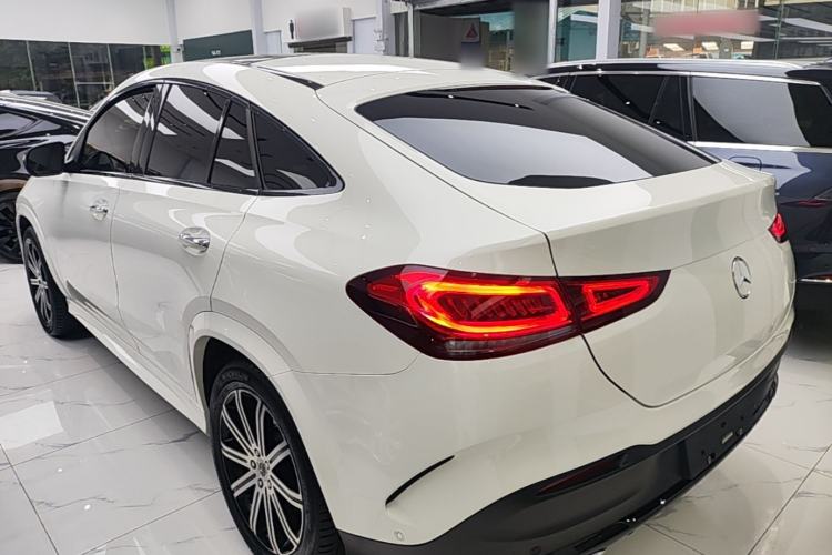 Used Mercedes-Benz GLE Coupe 2020 GLE 350 4MATIC Coupe SUV Luxury Model Rear Left 45 Deg