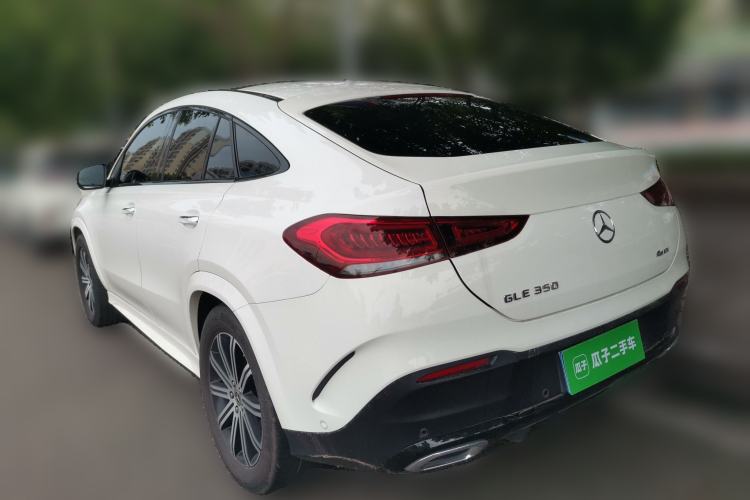 Used Mercedes-Benz GLE Coupe 2020 GLE 350 4MATIC Coupe SUV Luxury Model Rear Left 45 Deg