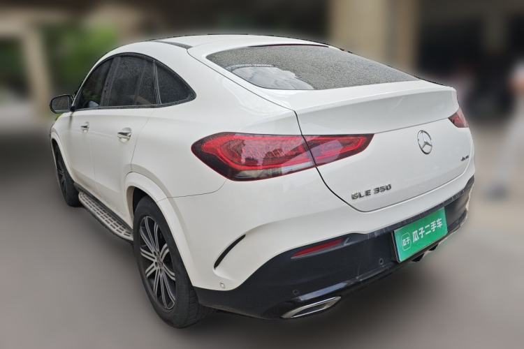 Used Mercedes-Benz GLE Coupe 2020 GLE 350 4MATIC Coupe SUV Luxury Model Rear Left 45 Deg
