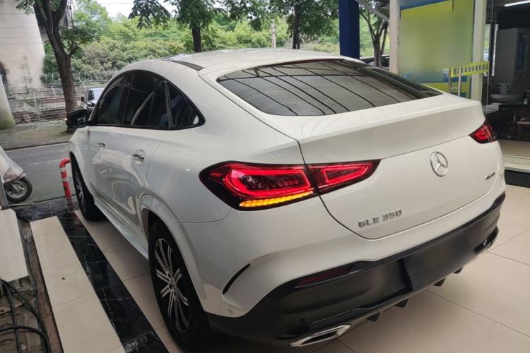 Used Mercedes-Benz GLE Coupe 2020 GLE 350 4MATIC Coupe SUV Luxury Model Rear Left 45 Deg