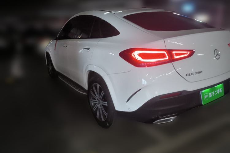 Used Mercedes-Benz GLE Coupe 2020 GLE 350 4MATIC Coupe SUV Luxury Model Rear Left 45 Deg