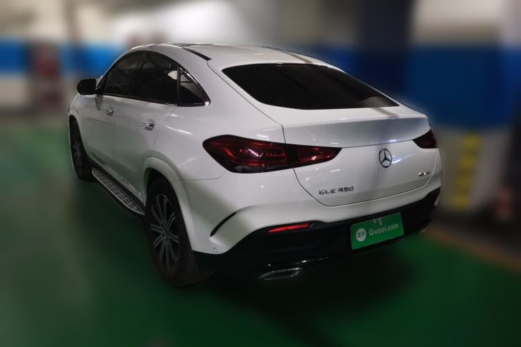 Used Mercedes-Benz GLE Coupe 2020 GLE 350 4MATIC Coupe SUV Luxury Model Rear Left 45 Deg