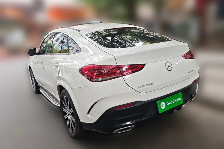 Used Mercedes-Benz GLE Coupe 2020 GLE 350 4MATIC Coupe SUV Luxury Model Rear Left 45 Deg