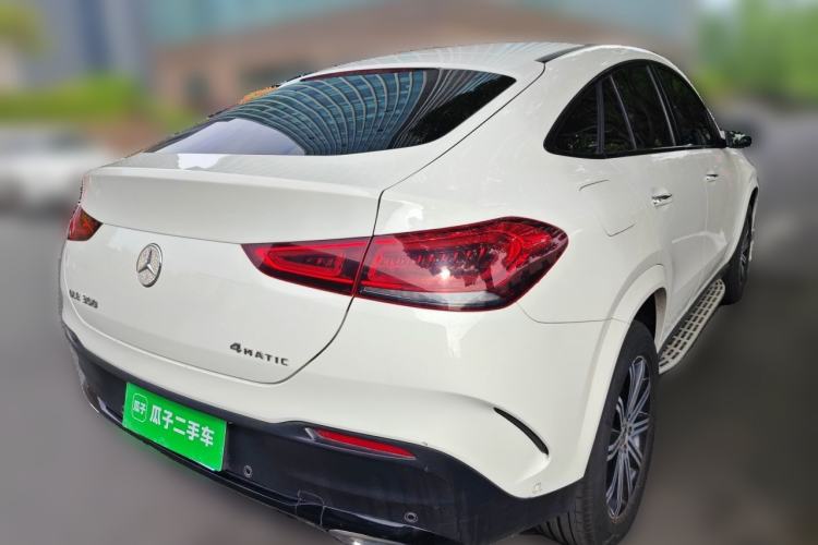 Used Mercedes-Benz GLE Coupe 2020 GLE 350 4MATIC Coupe SUV Luxury Model Rear Right 45 Deg