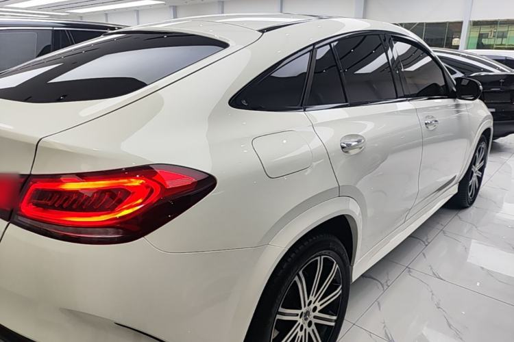 Used Mercedes-Benz GLE Coupe 2020 GLE 350 4MATIC Coupe SUV Luxury Model Rear Right 45 Deg