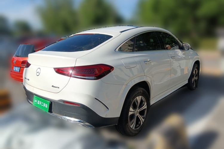 Used Mercedes-Benz GLE Coupe 2020 GLE 350 4MATIC Coupe SUV Fashion Model Rear Right 45 Deg