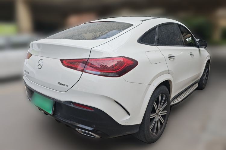 Used Mercedes-Benz GLE Coupe 2020 GLE 350 4MATIC Coupe SUV Luxury Model Rear Right 45 Deg