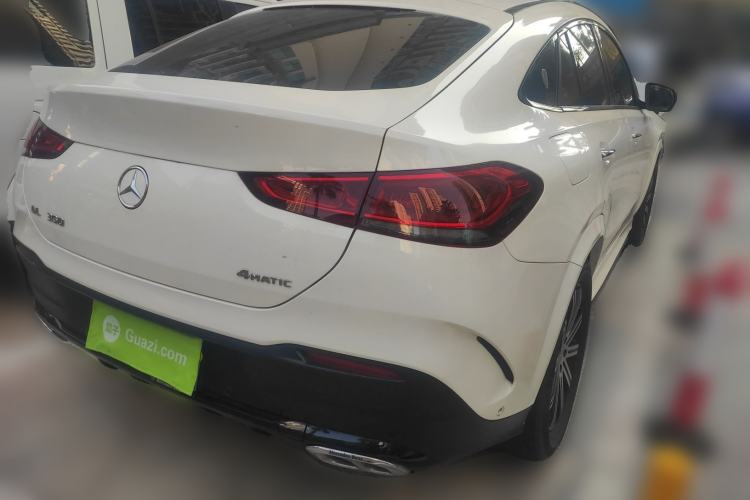 Used Mercedes-Benz GLE Coupe 2020 GLE 350 4MATIC Coupe SUV Luxury Model Rear Right 45 Deg