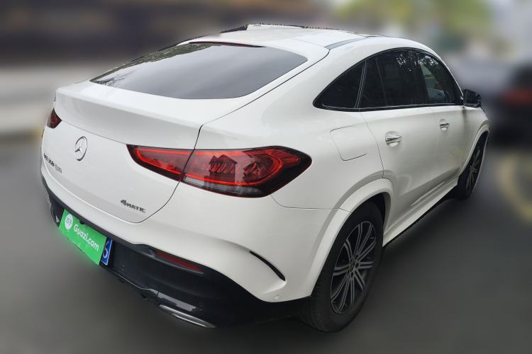 Used Mercedes-Benz GLE Coupe 2020 GLE 350 4MATIC Coupe SUV Luxury Model Rear Right 45 Deg