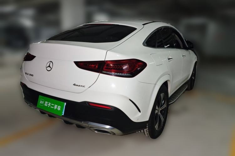 Used Mercedes-Benz GLE Coupe 2020 GLE 350 4MATIC Coupe SUV Fashion Model Rear Right 45 Deg