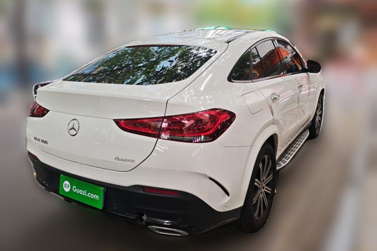 Used Mercedes-Benz GLE Coupe 2020 GLE 350 4MATIC Coupe SUV Luxury Model Rear Right 45 Deg