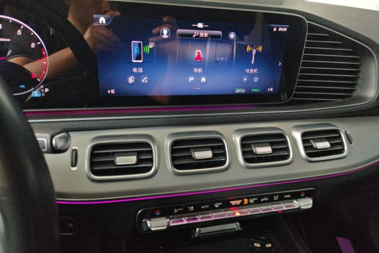 Used Mercedes-Benz GLE Coupe 2024 GLE 450 4MATIC Coupe SUV Fashion Model Audio And AC Panel