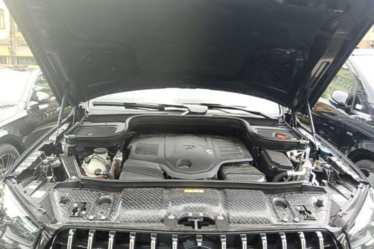 Used Mercedes-Benz GLE Coupe 2024 GLE 450 4MATIC Coupe SUV Luxury Model Engine Bay