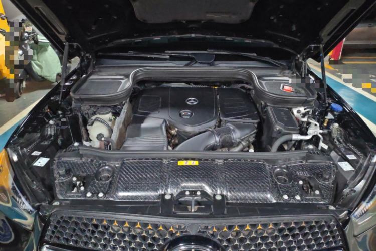 Used Mercedes-Benz GLE Coupe 2024 GLE 350 4MATIC Coupe SUV Luxury Model Engine Bay