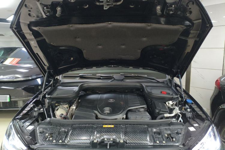 Used Mercedes-Benz GLE Coupe 2024 GLE 450 4MATIC Coupe SUV Luxury Model Engine Bay