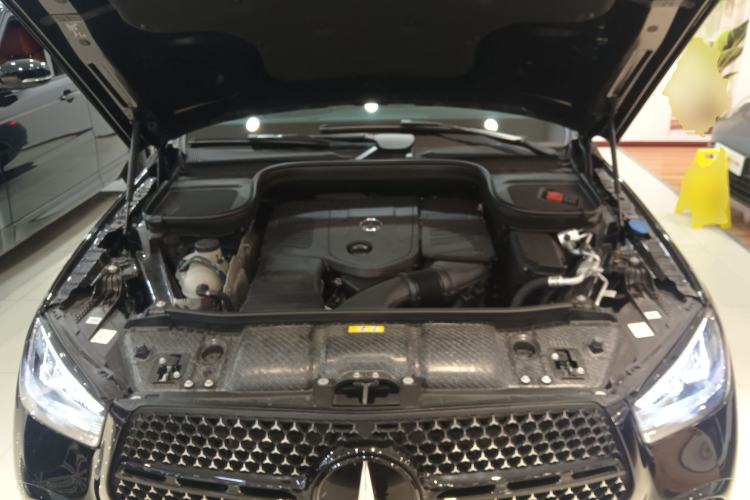 Used Mercedes-Benz GLE Coupe 2024 GLE 350 4MATIC Coupe SUV Luxury Model Engine Bay
