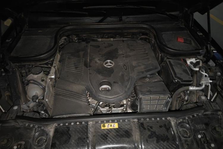 Used Mercedes-Benz GLE Coupe 2024 GLE 450 4MATIC Coupe SUV Luxury Model Engine Bay