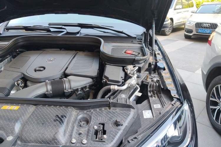 Used Mercedes-Benz GLE Coupe 2024 GLE 350 4MATIC Coupe SUV Luxury Model Engine Bay Left