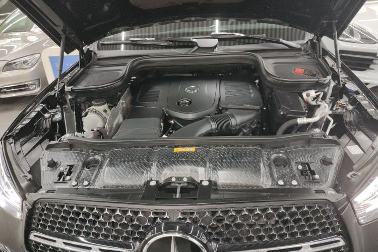 Used Mercedes-Benz GLE Coupe 2024 GLE 350 4MATIC Coupe SUV Luxury Model Engine Bay