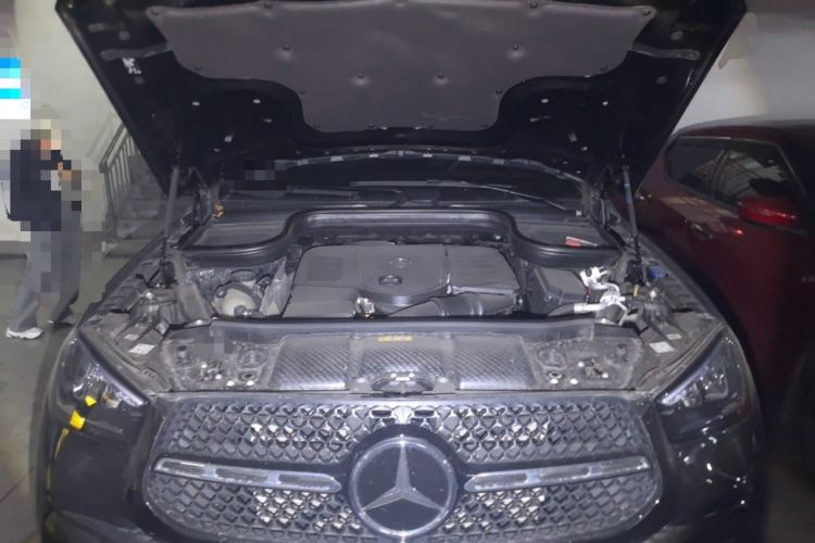 Used Mercedes-Benz GLE Coupe 2024 GLE 350 4MATIC Coupe SUV Luxury Model Engine Bay