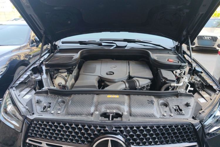 Used Mercedes-Benz GLE Coupe 2024 GLE 350 4MATIC Coupe SUV Luxury Model Engine Bay