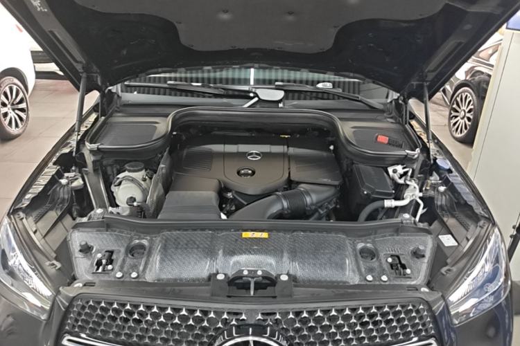 Used Mercedes-Benz GLE Coupe 2024 GLE 350 4MATIC Coupe SUV Luxury Model Engine Bay