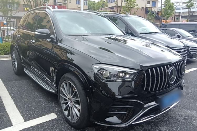 Used Mercedes-Benz GLE Coupe 2024 GLE 450 4MATIC Coupe SUV Luxury Model Front Right 45 Deg