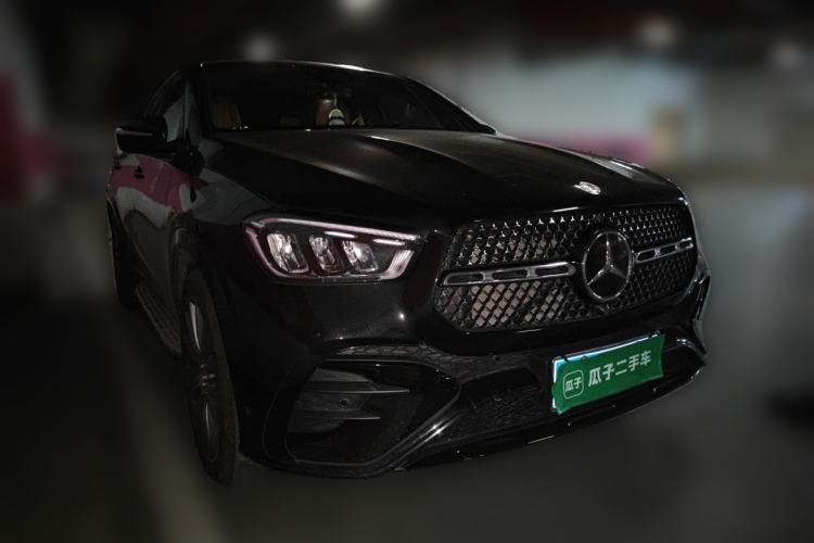 Used Mercedes-Benz GLE Coupe 2024 GLE 450 4MATIC Coupe SUV Luxury Model Front Right 45 Deg