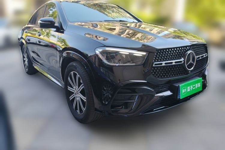 Used Mercedes-Benz GLE Coupe 2024 GLE 350 4MATIC Coupe SUV Luxury Model Front Right 45 Deg