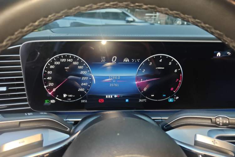 Used Mercedes-Benz GLE Coupe 2024 GLE 350 4MATIC Coupe SUV Fashion Model Instrument Cluster