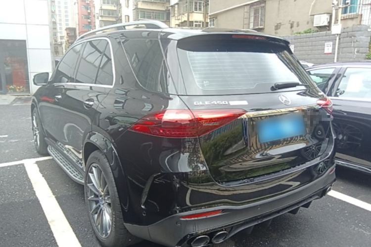 Used Mercedes-Benz GLE Coupe 2024 GLE 450 4MATIC Coupe SUV Luxury Model Rear Left 45 Deg