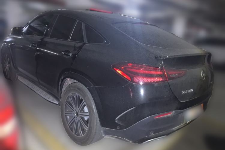 Used Mercedes-Benz GLE Coupe 2024 GLE 350 4MATIC Coupe SUV Luxury Model Rear Left 45 Deg