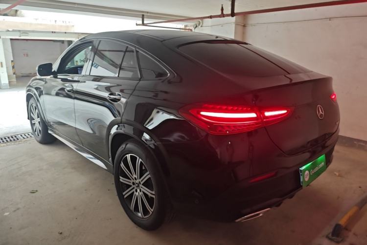Used Mercedes-Benz GLE Coupe 2024 GLE 350 4MATIC Coupe SUV Luxury Model Rear Left 45 Deg