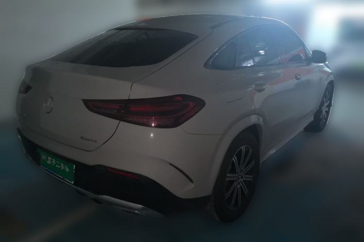 Used Mercedes-Benz GLE Coupe 2024 GLE 350 4MATIC Coupe SUV Fashion Model Rear Right 45 Deg