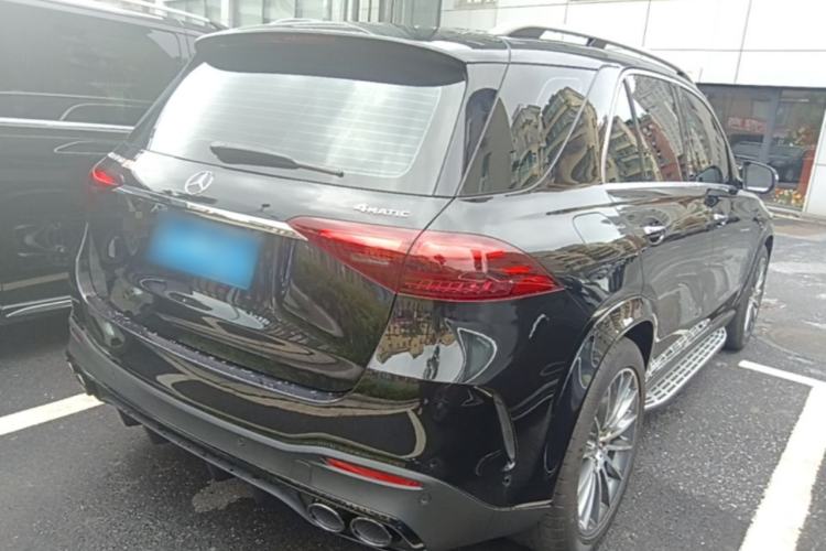 Used Mercedes-Benz GLE Coupe 2024 GLE 450 4MATIC Coupe SUV Luxury Model Rear Right 45 Deg
