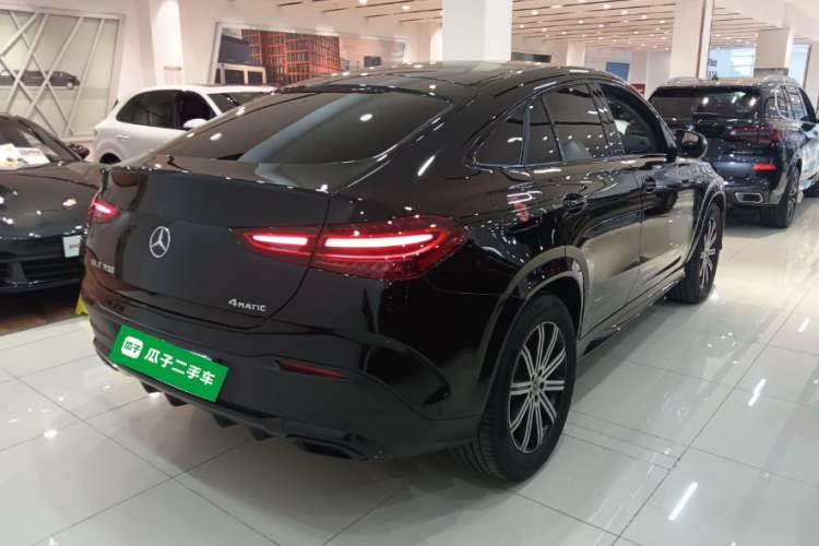 Used Mercedes-Benz GLE Coupe 2024 GLE 350 4MATIC Coupe SUV Luxury Model Rear Right 45 Deg