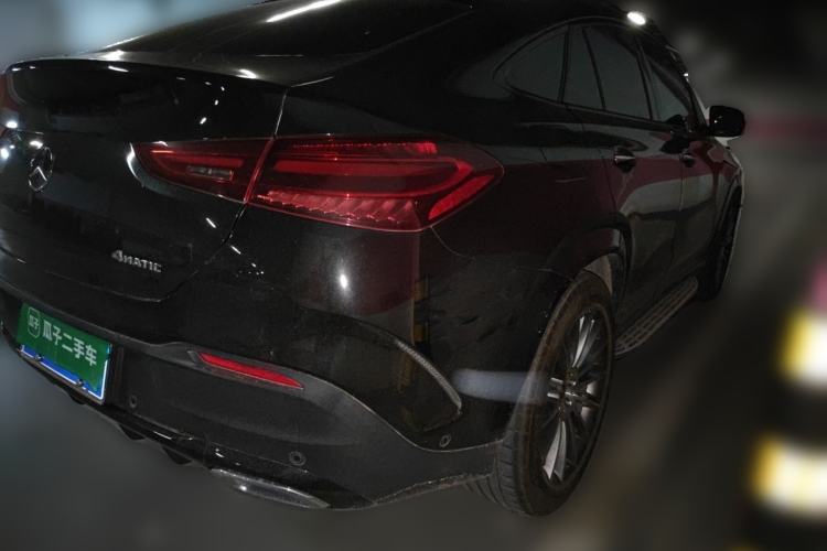 Used Mercedes-Benz GLE Coupe 2024 GLE 450 4MATIC Coupe SUV Luxury Model Rear Right 45 Deg