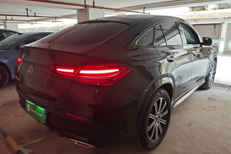 Used Mercedes-Benz GLE Coupe 2024 GLE 350 4MATIC Coupe SUV Luxury Model Rear Right 45 Deg