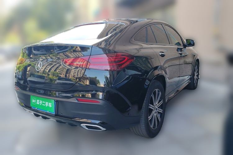 Used Mercedes-Benz GLE Coupe 2024 GLE 350 4MATIC Coupe SUV Luxury Model Rear Right 45 Deg
